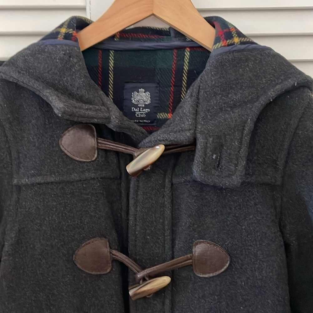 ITALIAN WOOL Toggle COAT - Picture 11 of 11